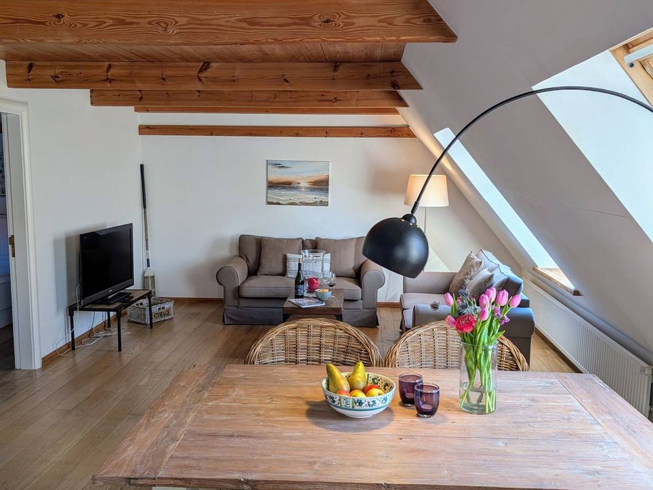 Ganze Ferienwohnung, Skyerne - Lütt Arnis - Ferienwohnung "Skyerne" in Arnis. in Arnis, Kappeln & Umgebung