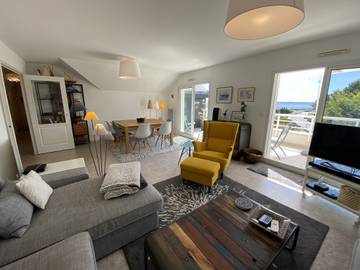 Appartement De Vacances pour 5 Personnes dans Larmor-Plage, Région de Lorient, Photo 4