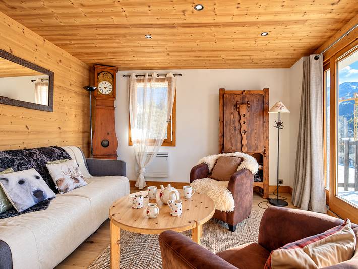 Hütte für 4 Personen, mit Balkon und Terrasse in Méribel