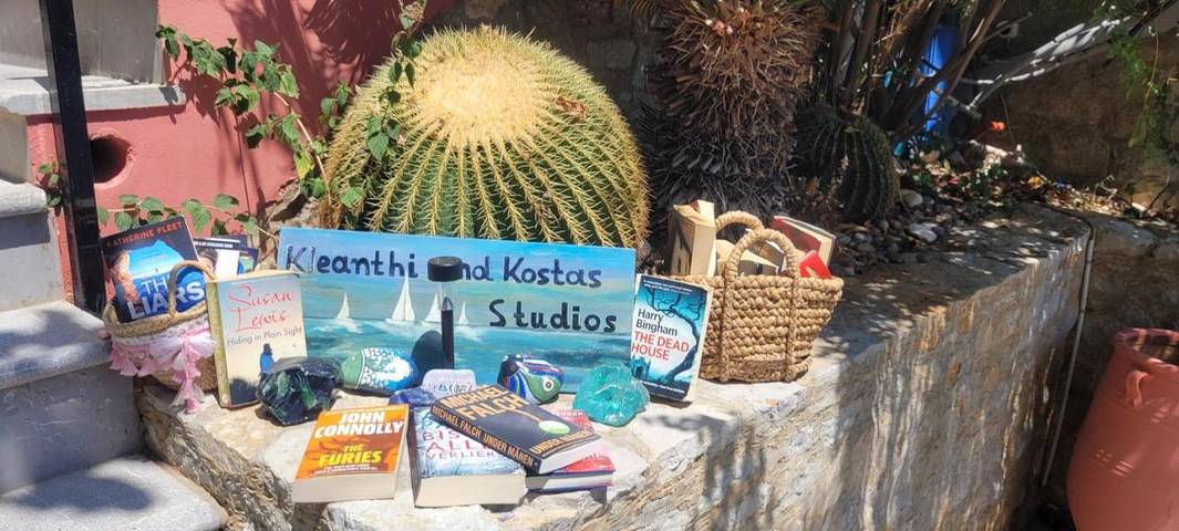 Gîte pour 2 personnes, avec jardin et vue, adapté aux familles dans Symi - 4