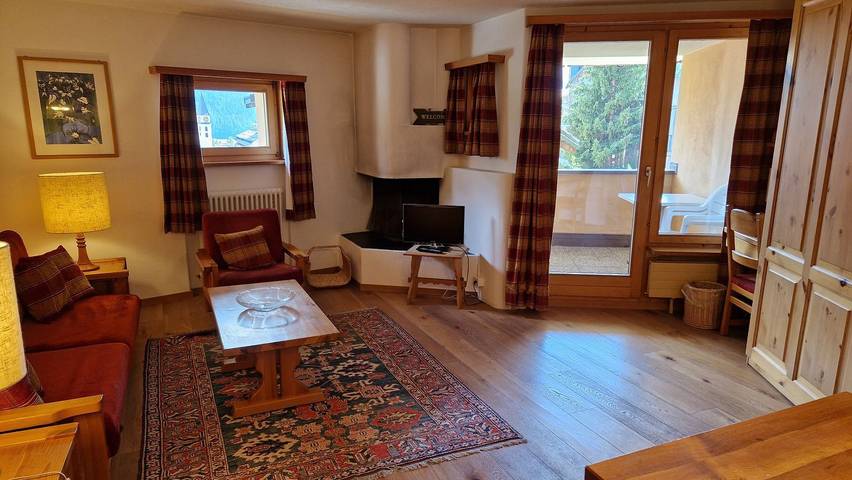 Vakantiewoning voor 2 personen, with Balkon and Tuin as well as Sauna in Silvaplana