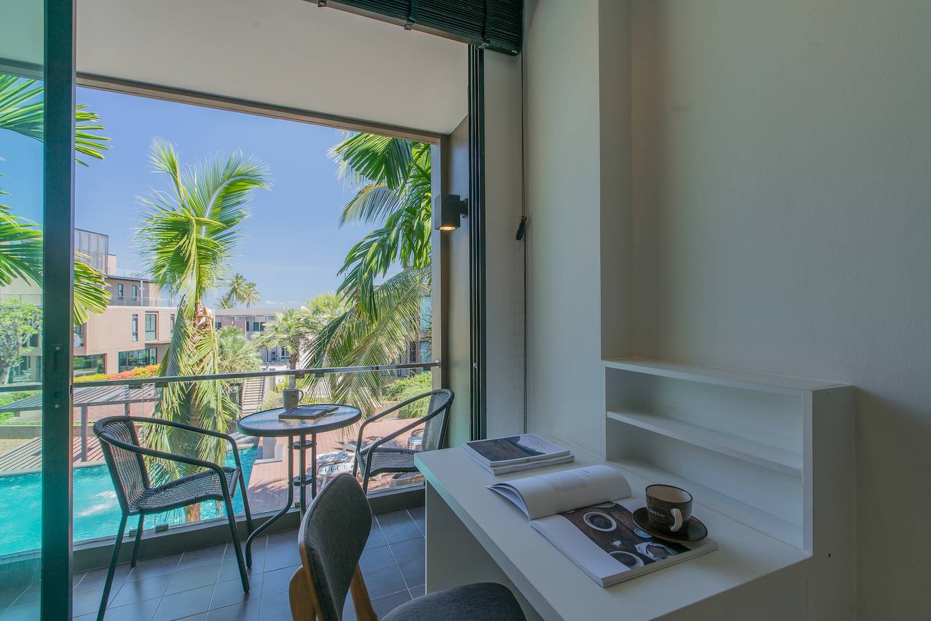 Appartement de vacances entier, Pixels - Studio en bord de mer avec vue sur la piscine Cape Panwa in Province de Phuket