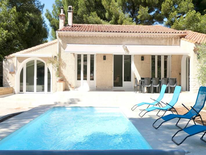 Maison de vacances pour 8 personnes, avec piscine, adapté aux familles