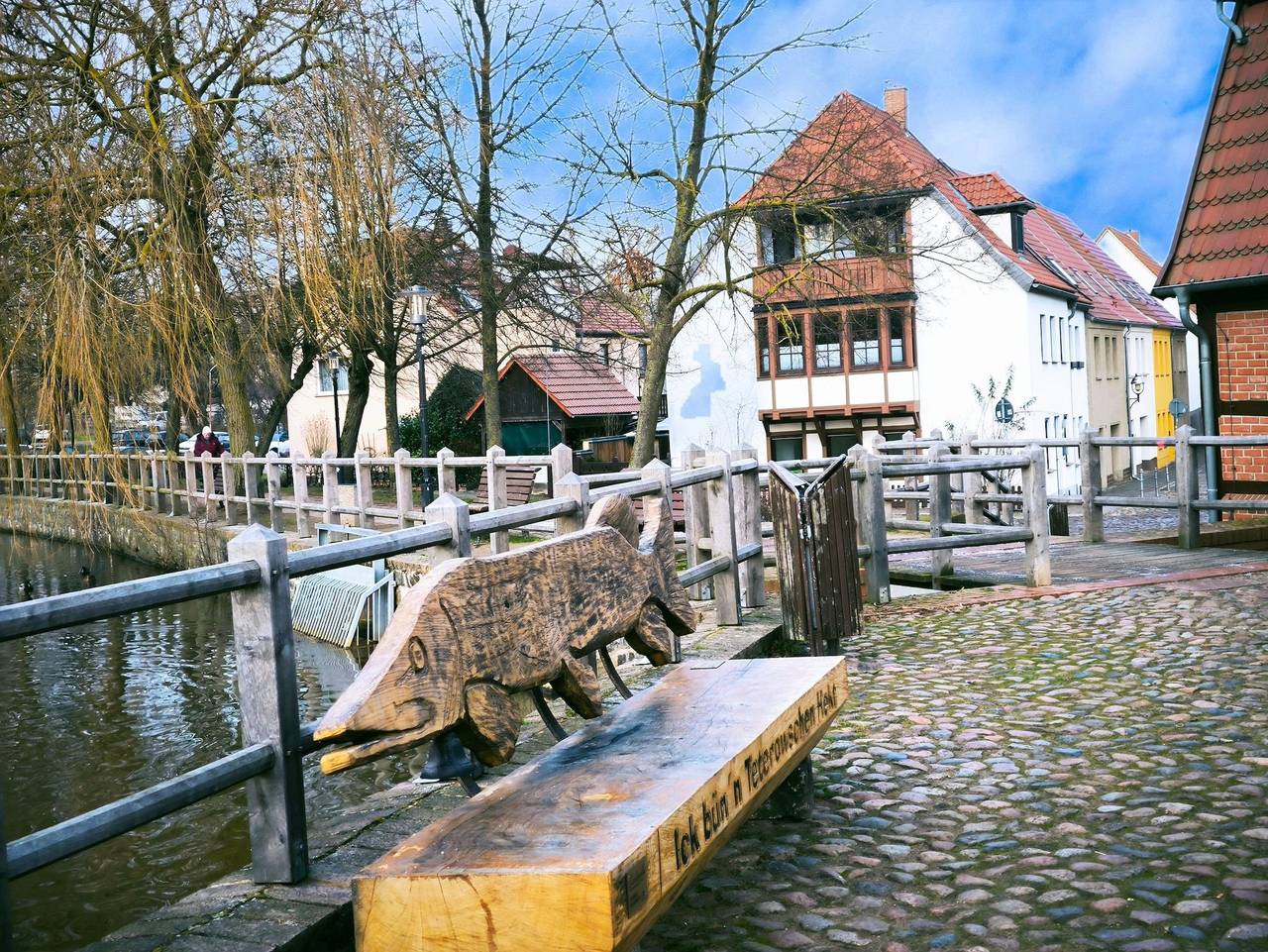 Ferienhaus am Mühlenteich in Teterow, Mecklenburgische Seenplatte