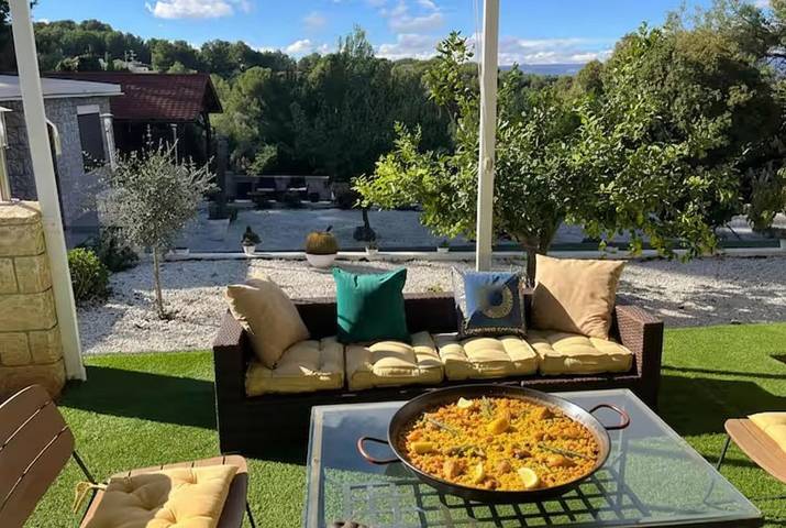 Chalet para 8 personas, con jacuzzi además de piscina y jardín en Hoya de Buñol - 4