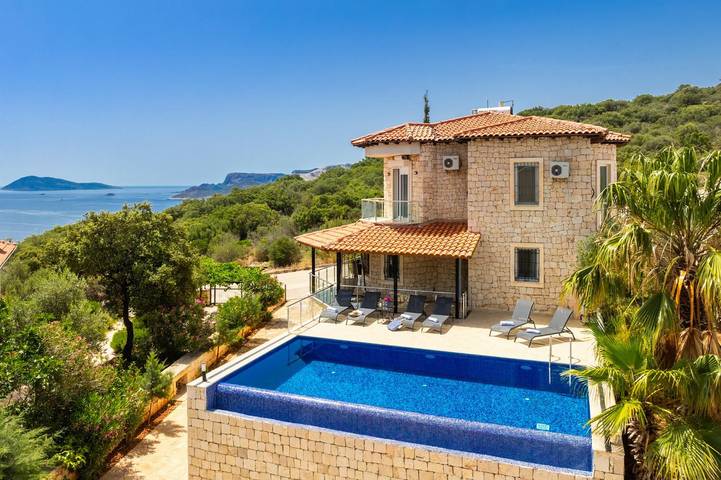Chalet para 6 personas, con vistas al mar y balcón - 1