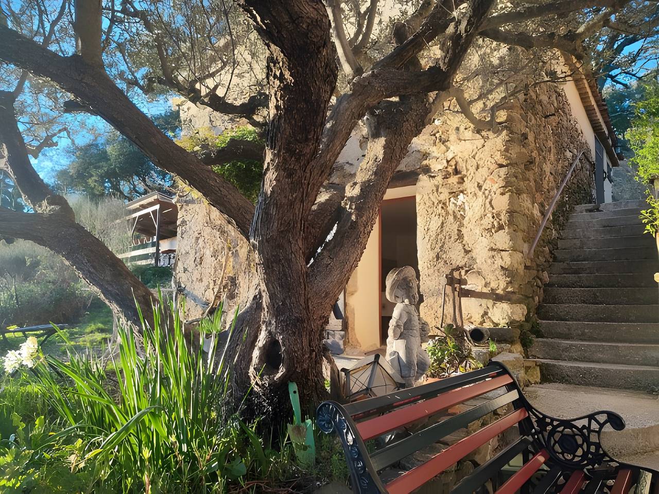 Casa de vacaciones «La Fenière» con vistas a la montaña, terraza privada y Wi-Fi in Collobrières, Region de Toulon