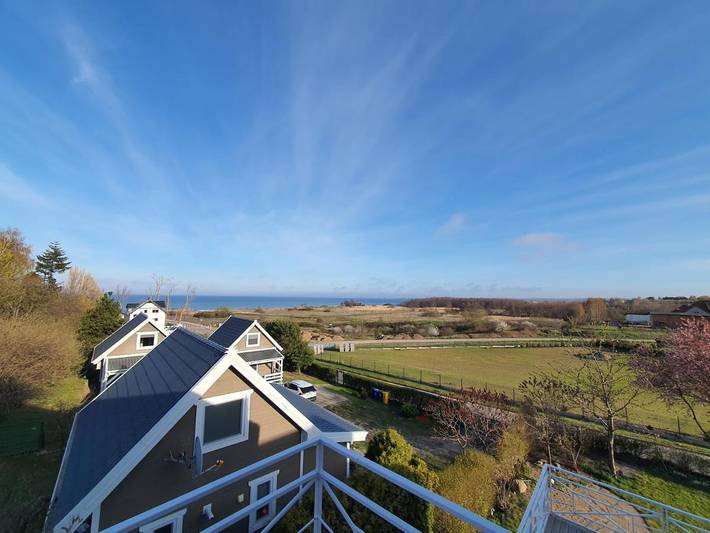 BnB für 8 Personen, mit Garten und Ausblick sowie Sauna, mit Haustier in Pommern