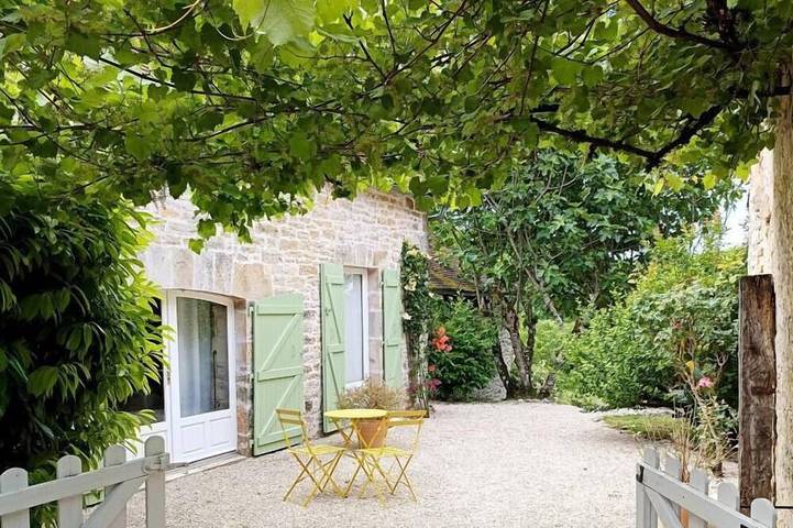 Maison de vacances pour 3 personnes, avec piscine et jardin à Martel