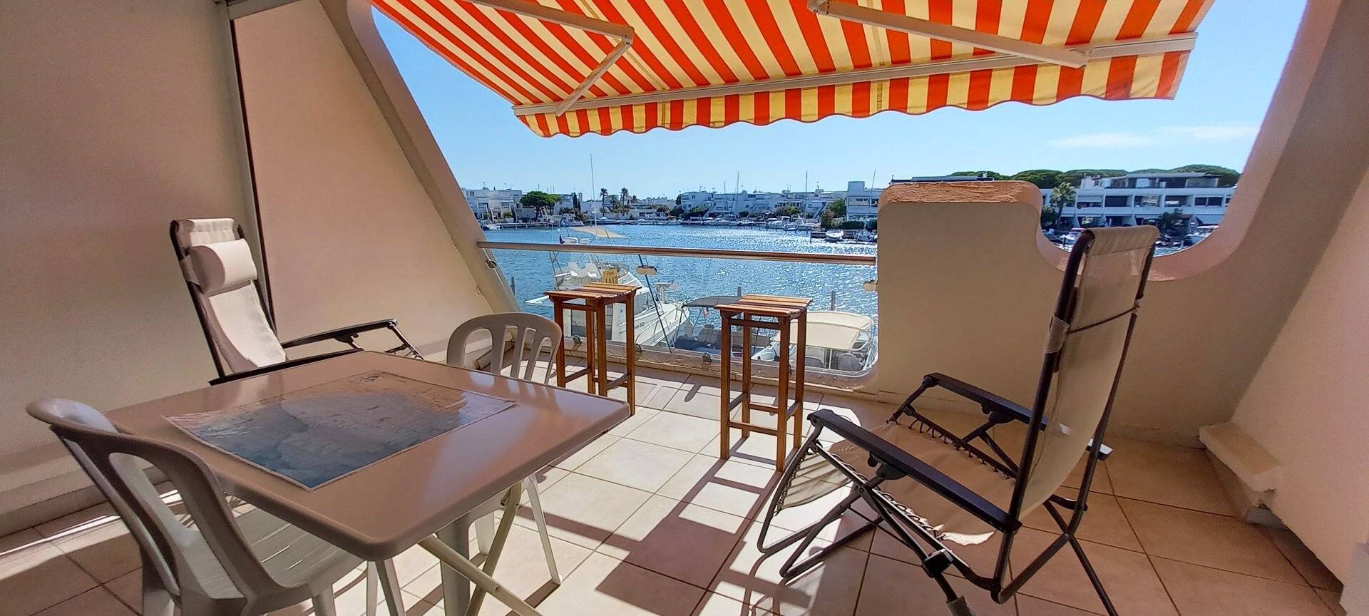 Apartamento entero, Apartamento 'Mer Et Soleil' con Terraza Privada in Port Camargue, Le Grau-du-Roi