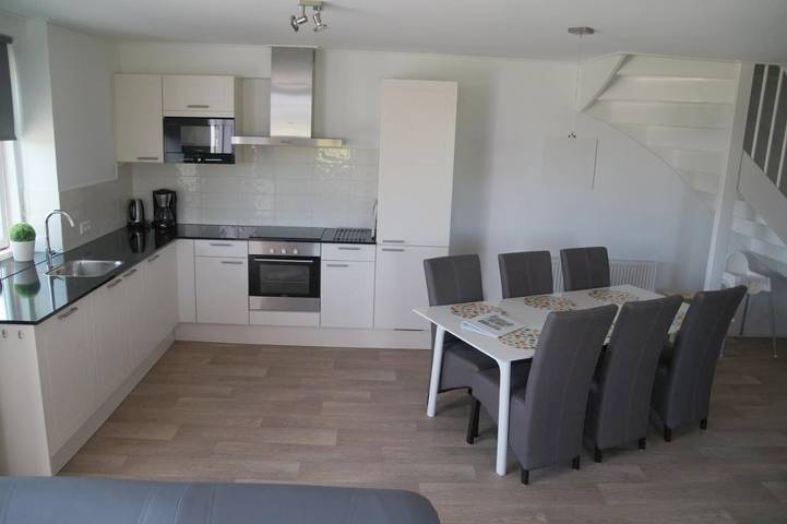 Ferienhaus für 6 Personen, mit Terrasse und Garten sowie Ausblick