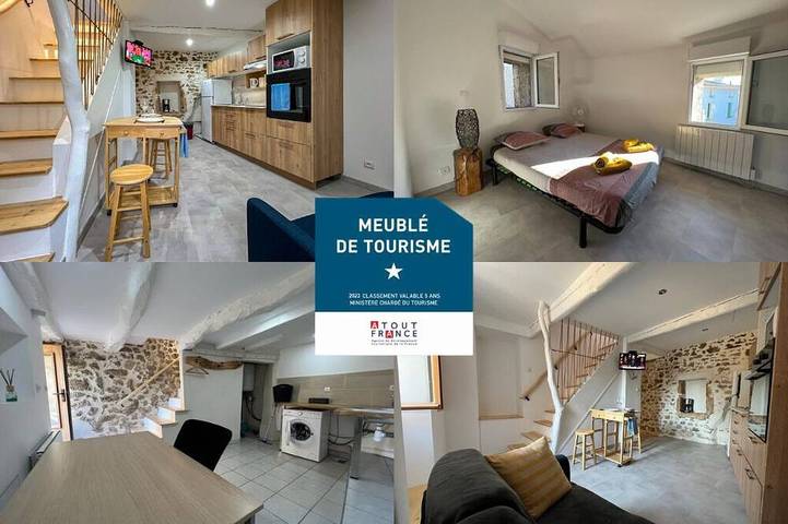 Location de vacances pour 2 personnes à Saint-Geniès-de-Fontedit