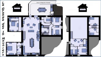 Casa De Huéspedes para 15 Personas en Villefranche-d'Albigeois, Sudoeste de Francia, Foto 2