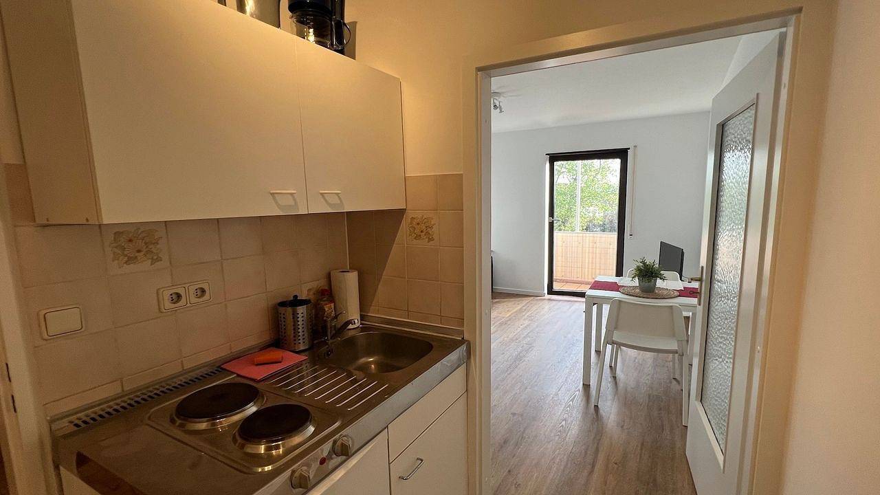 Geheel vakantieappartement, Ferienwohnung für 1 Personen (26 m²) in Mannheim in Mannheim, Rijndal