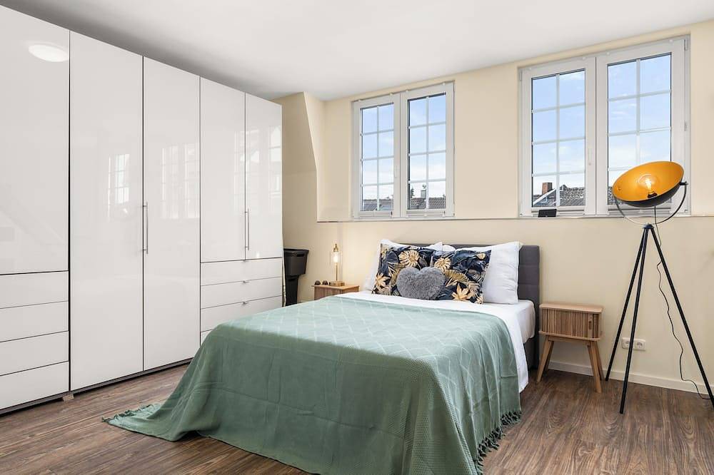 Eden 2 - Suite-Studio nah Messe/Rhein, Küche in Krefeld, Niederrhein