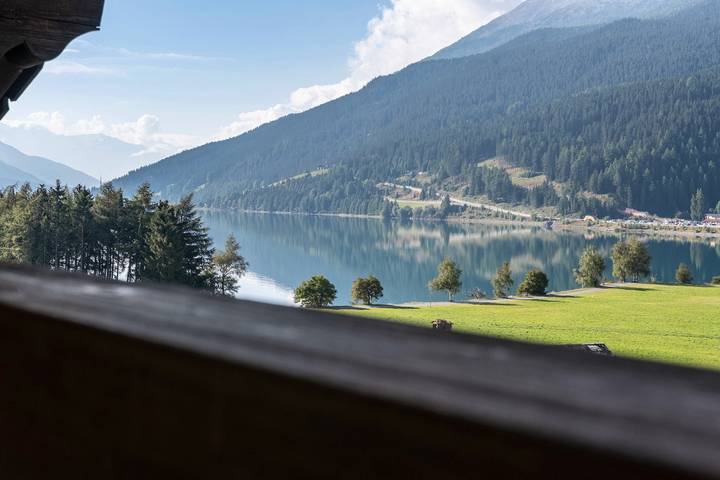 Ferienwohnung für 4 Personen, mit Seeblick und Balkon im Vinschgau - 3