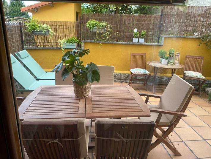 Apartamento para 4 personas, con Terraza y Jardín en Poo de Llanes