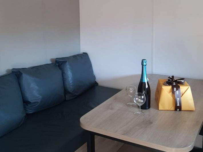 Mobil home pour 3 personnes, avec piscine et terrasse, animaux acceptés à Le Pradet - 2