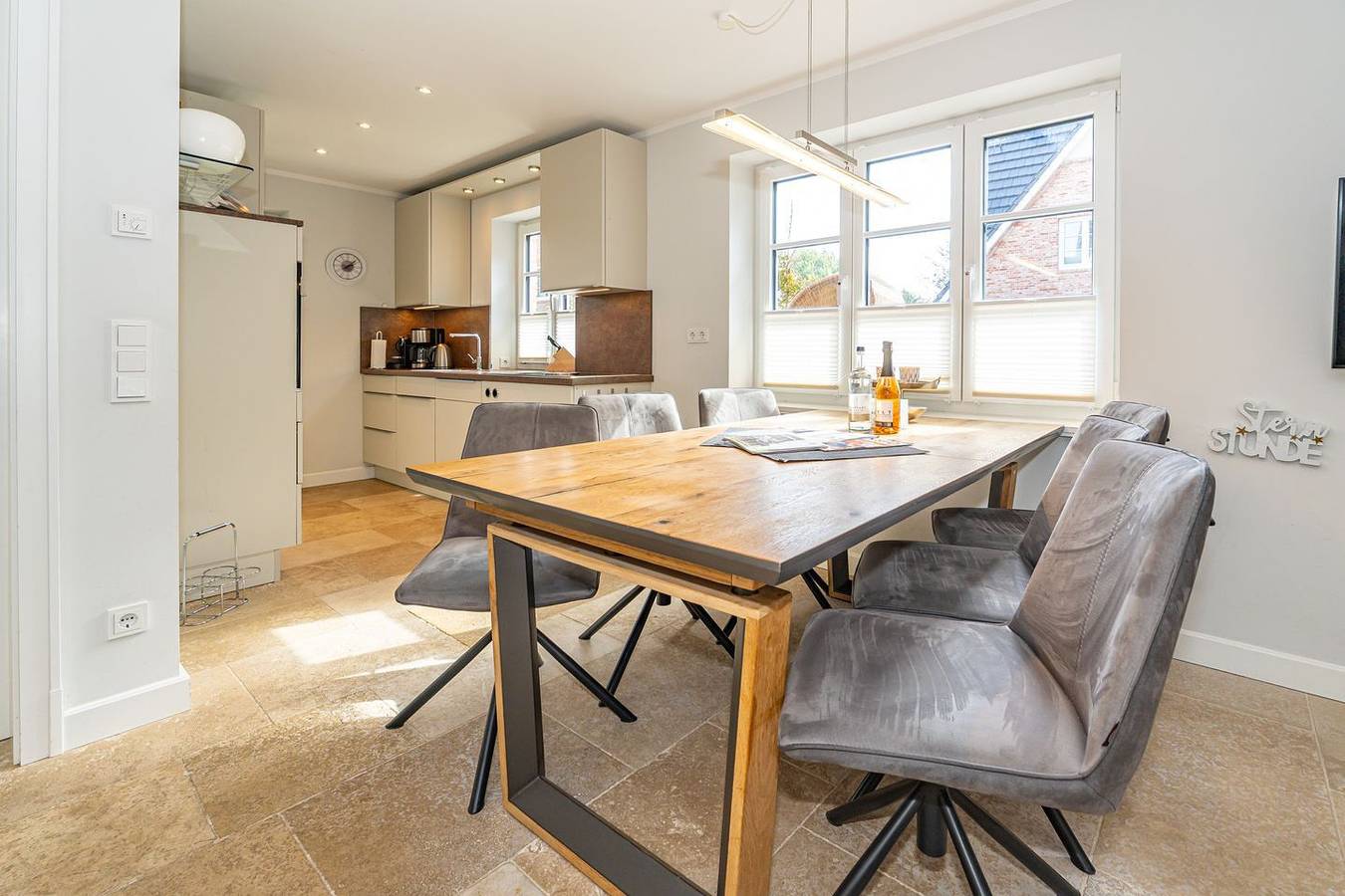 Doppel-Ferienhaushälfte für max. 6 Personen mit Sauna, Garten und Kinoraum in Westerland, Sylt (Gemeinde)