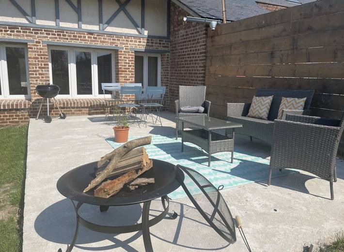 Gîte pour 6 personnes, avec jardin et terrasse, animaux acceptés dans Petit-Caux - 4