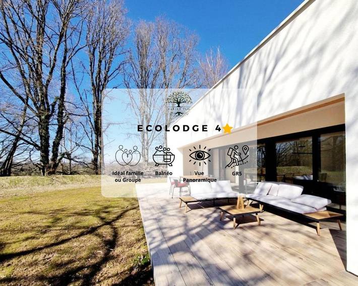 Maison de vacances pour 4 personnes, avec jardin et jacuzzi