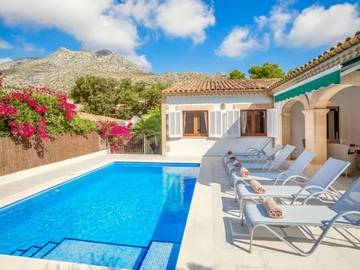 Villa in Pollença, Serra de Tramuntana für 6 