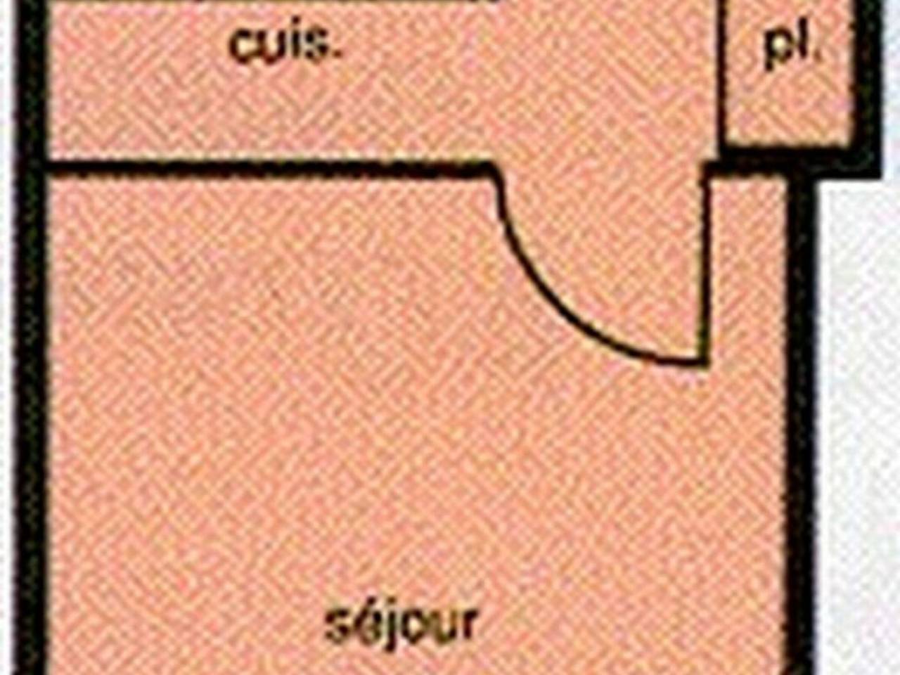 Entire studio, Pleasant studio-cabin 4/5 pers., south view in Chamrousse, Écrins National Park