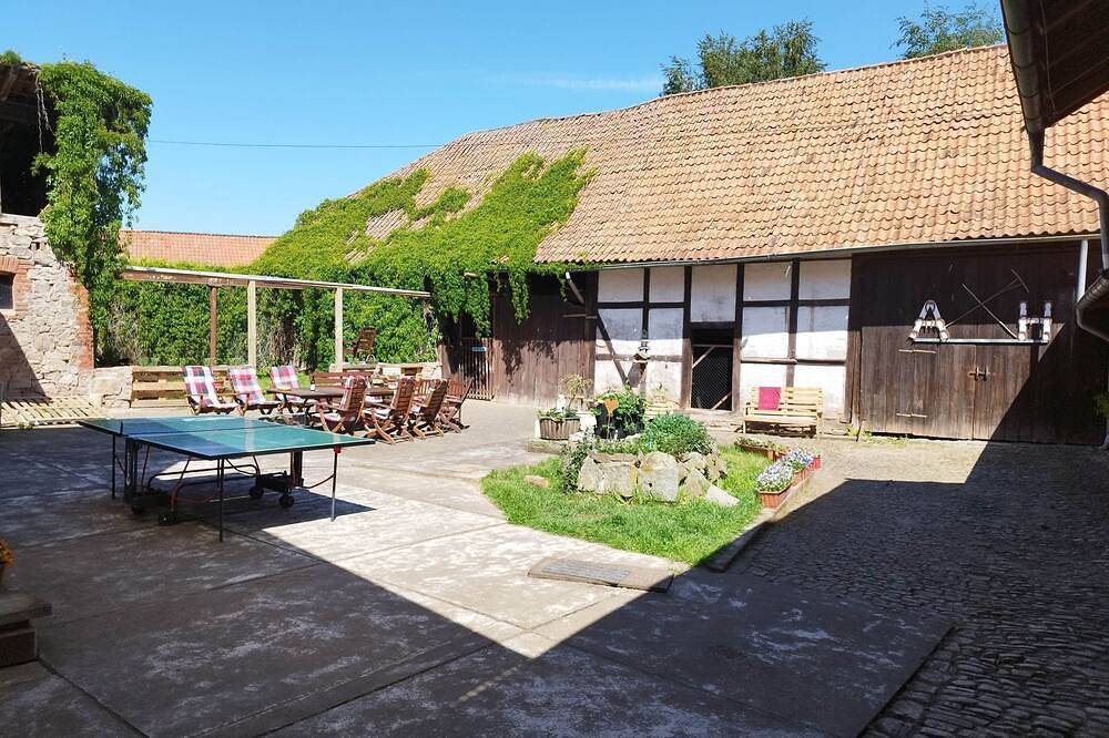 -Hof Südharz , ehemaliger Bauernhof in Hohenstein (Nordhausen), Nordthüringen (Deutschland)