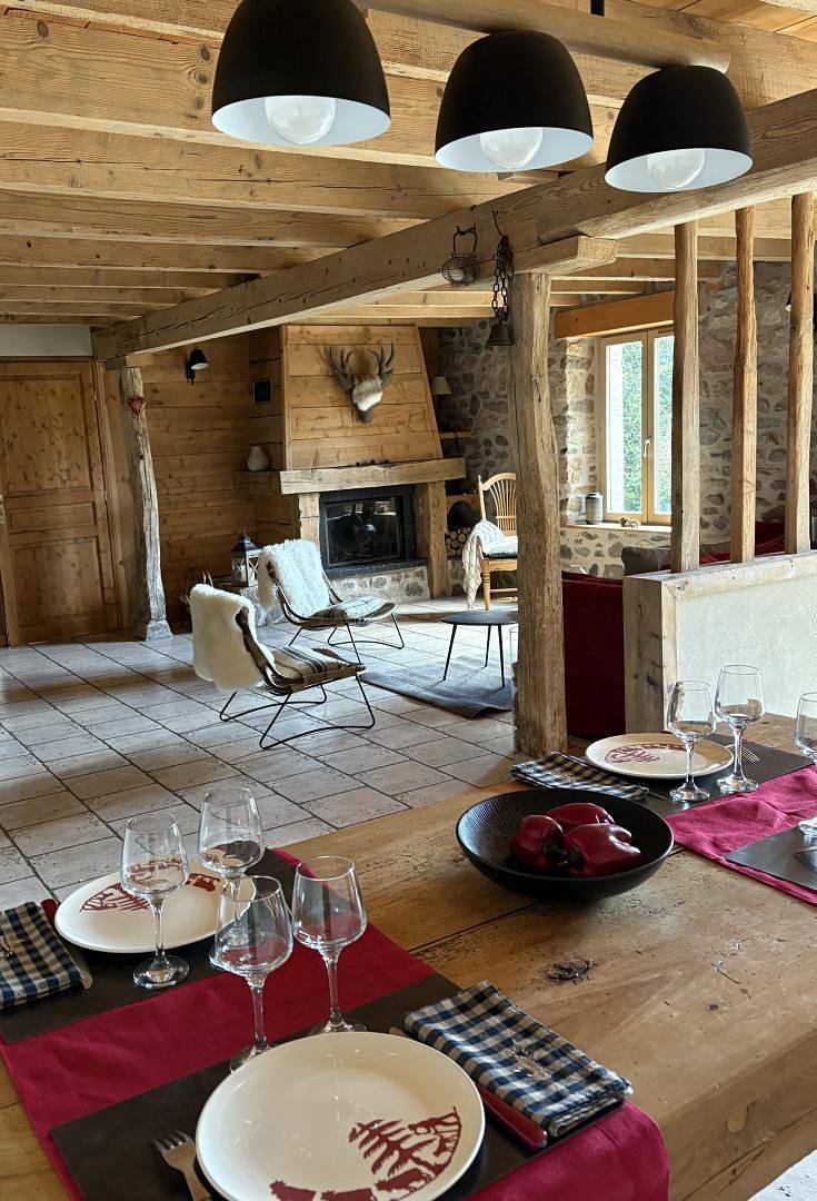 Gîte voor 6 personen met tuin in Saint-Sauves-d'Auvergne, Regionaal natuurpark van de vulkanen van de Auvergne