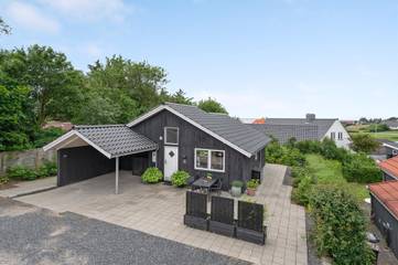 Ferienhaus mit Meerblick für 4 Personen, mit Terrasse an der Westküste Dänemarks