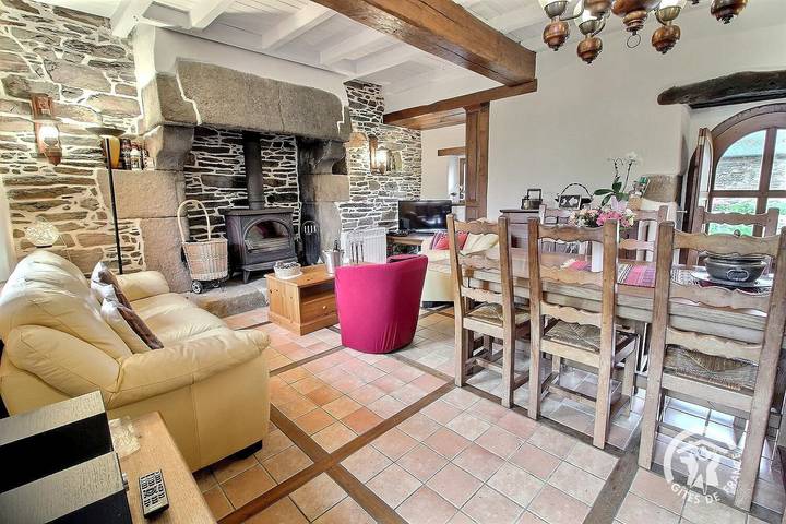 Gîte pour 4 personnes, avec terrasse et jardin, animaux acceptés à Trédrez-Locquémeau - 4