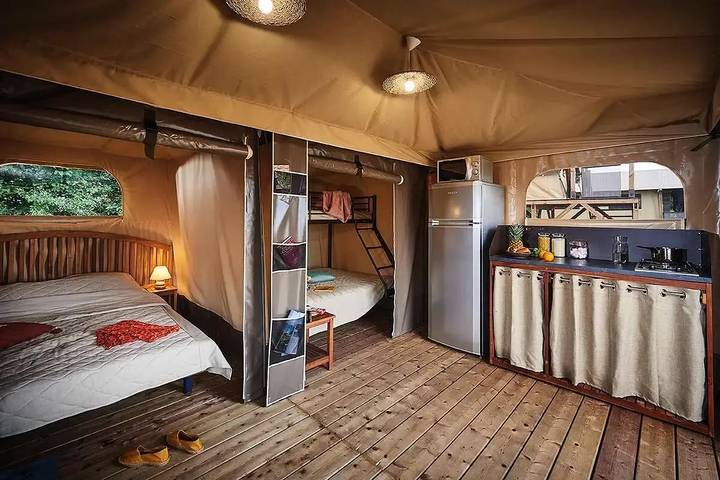 Mobilheim Confort 4 Personen in Sault, Parc naturel régional du Mont-Ventoux