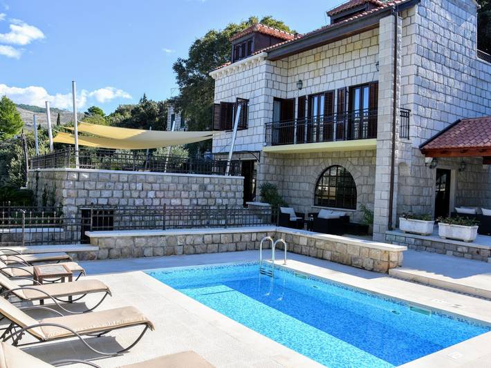 Villa für 9 Personen, mit Garten und Pool in Dubrovnik