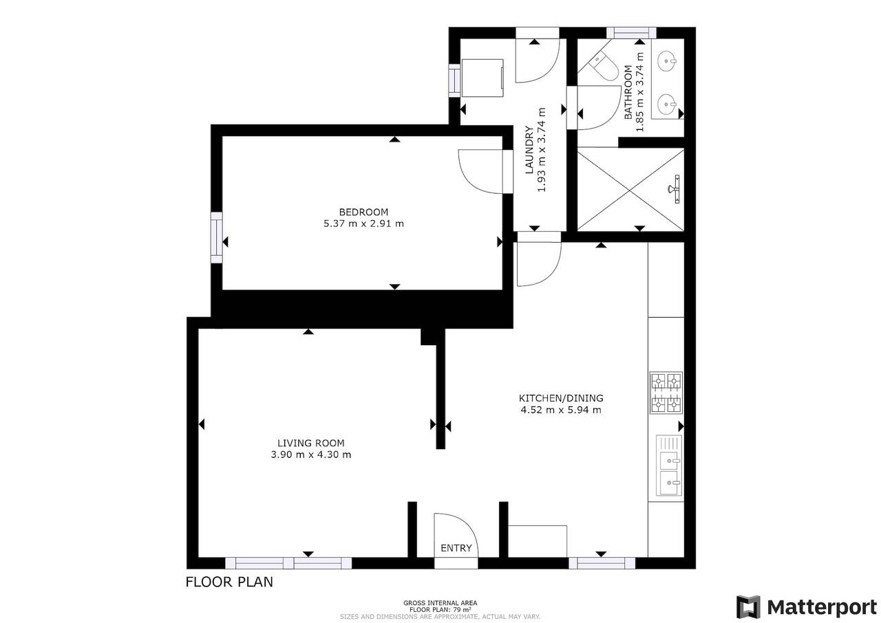 Huus an`t Dörpsdiek in Hamswehrum, Krummhörn