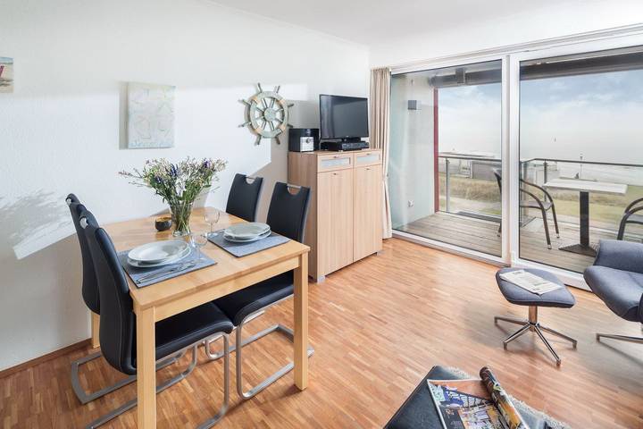Ferienwohnung für 2 Personen, mit Balkon in Norderney Weststrand - 4