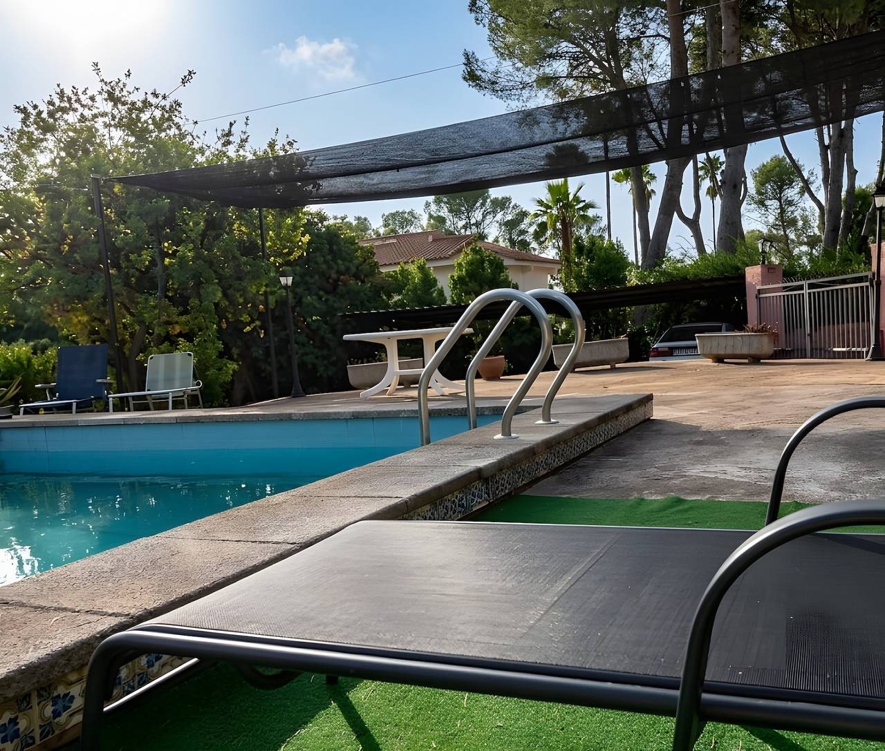 Ferienhaus 'Cova Negra Nature' mit Bergblick, Gemeinschaftspool und Klimaanlage in Genovés, Valencia Provinz