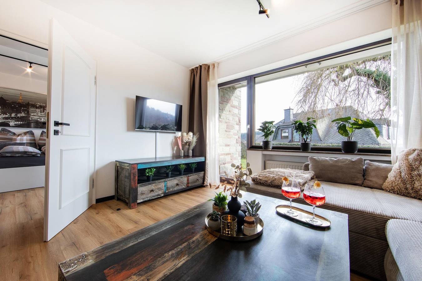 Ganze Ferienwohnung, Appartement/Fewo, Dusche, Wc, 1 Schlafraum in Daun, Vulkaneifel