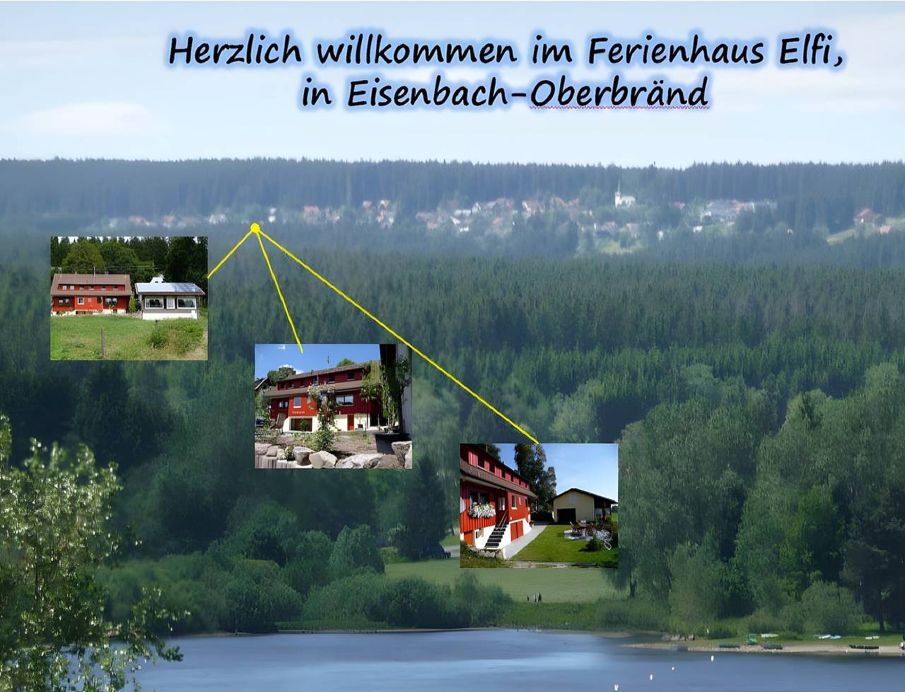 Ferienhaus 'Elfi Mit 85qm' mit Gemeinschaftsterrasse, Gemeinschaftsgarten und Wi-Fi in Bubenbach (Eisenbach), Eisenbach Hochschwarzwald