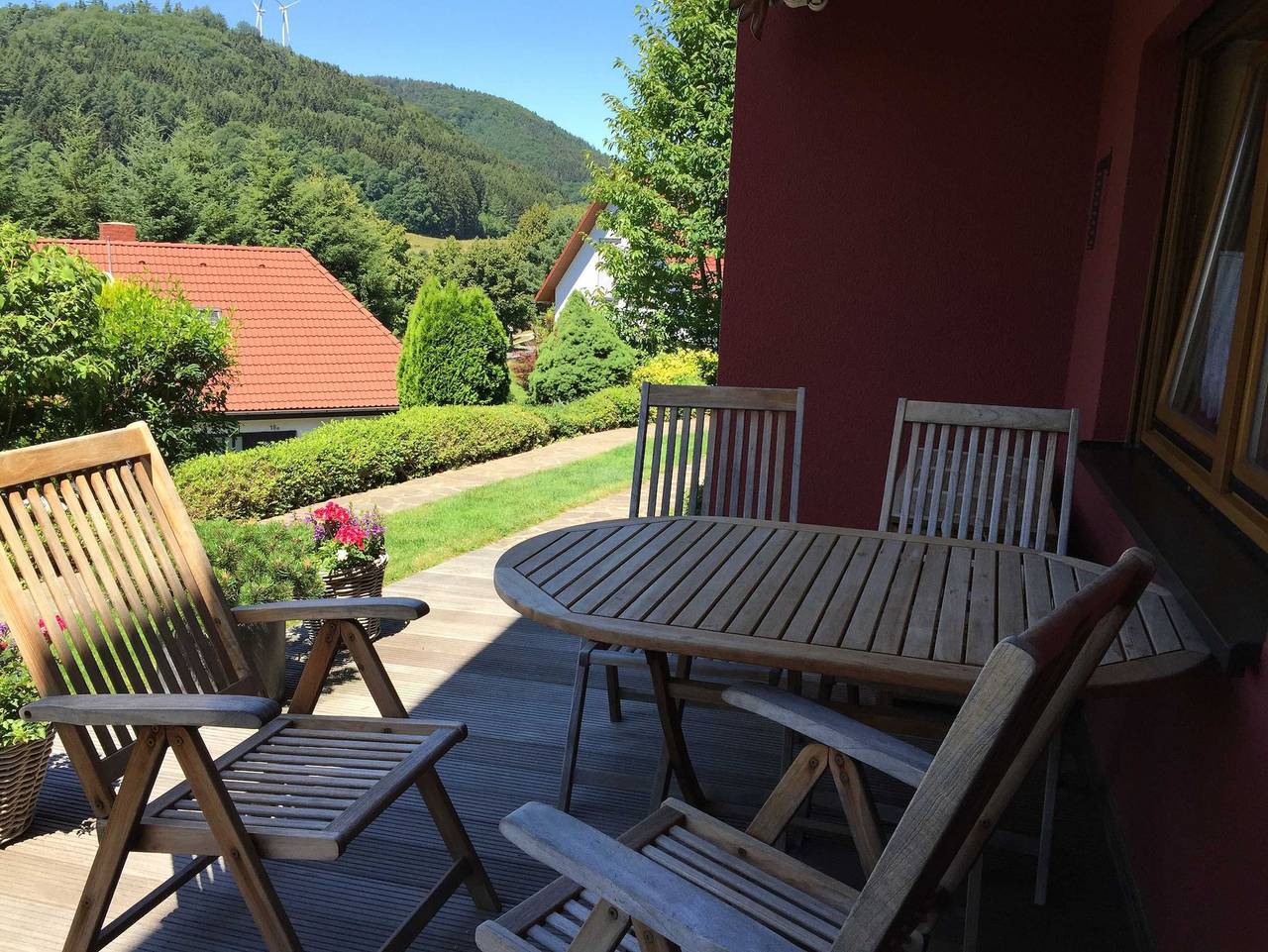 Ganze Ferienwohnung, 5 Sterne Appartement Panoramablick in Wald-Michelbach, Bergstraße