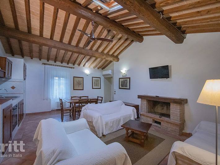Location de vacances pour 6 personnes, avec balcon/terrasse et terrasse à San Gimignano - 4