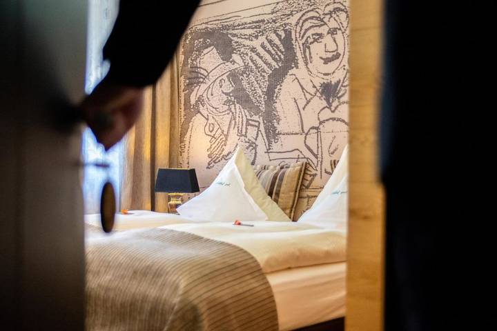Hôtel pour 4 personnes, avec terrasse et vue