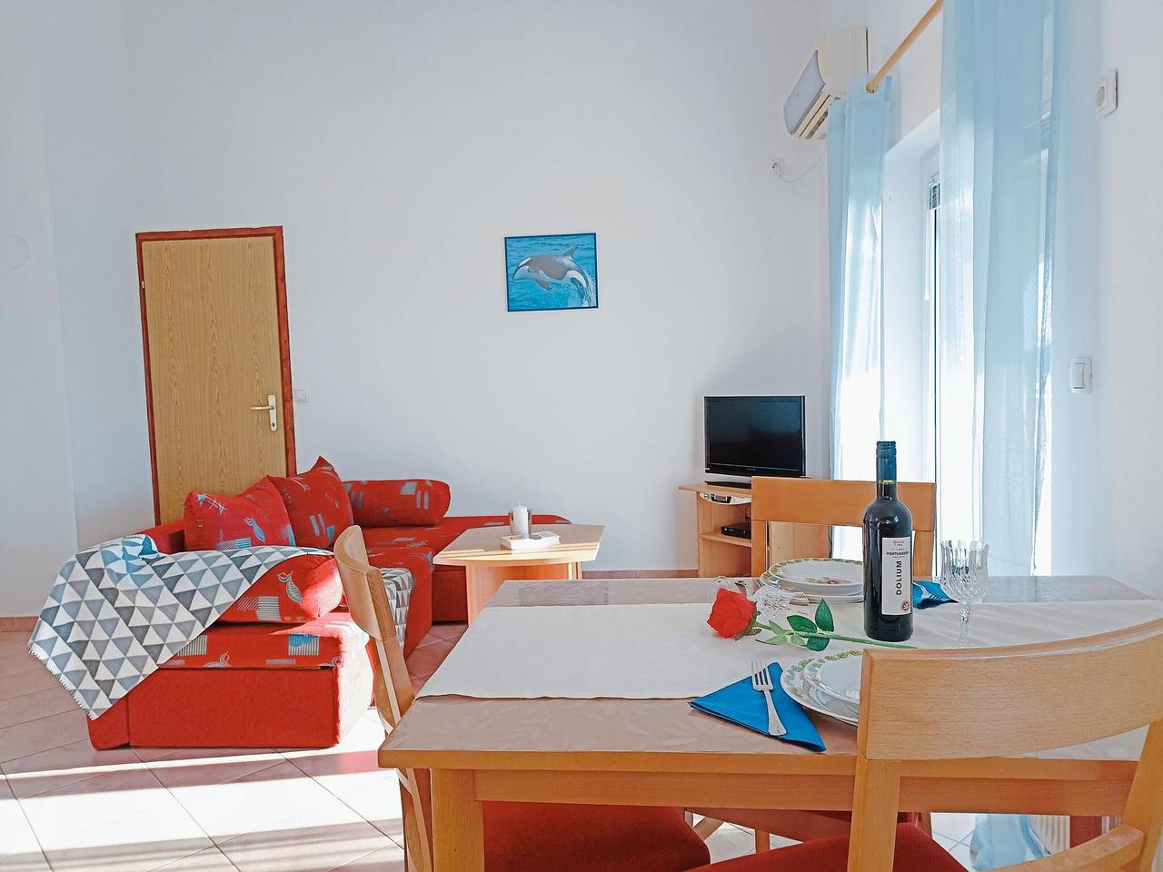 Ganze Wohnung, Wohnung in Senj nahe Meer und Pool in Senj, Kvarner Festland