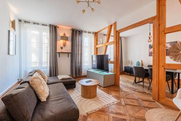 Gîte pour 4 personnes, avec terrasse à Strasbourg