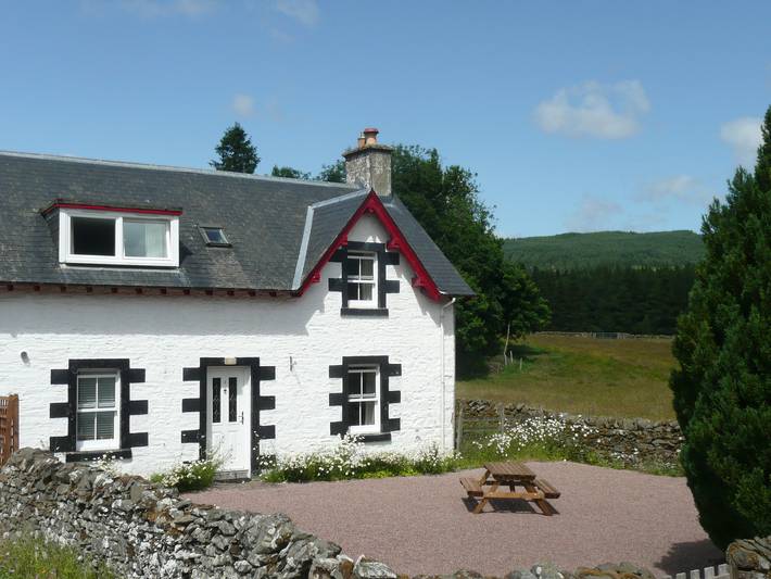 Log cabin for 4 people, with garden the Scottish Borders