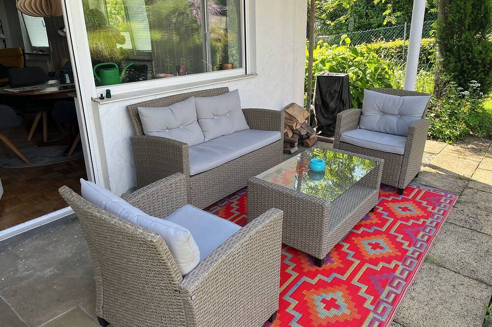 Charming house with large gated beautiful garden near Lake of Constance in Tuttlingen, Naturpark Obere Donau