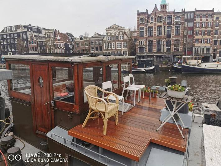 Vakantiewoning voor 4 personen, met uitzicht en terras in Amsterdam