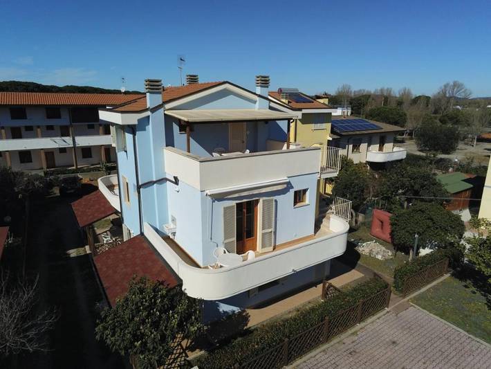Ferienhaus für 6 Personen, mit Ausblick und Balkon