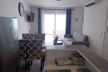 Gîte pour 2 personnes, avec terrasse et balcon/terrasse à Lucciana