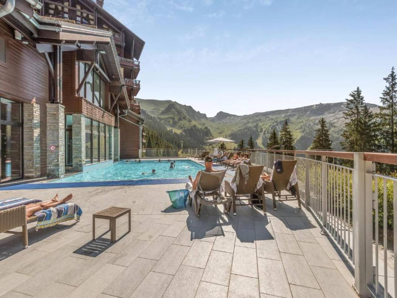 Ganze Wohnung, Flaine Apartment in der Nähe von Skipisten in Flaine, Arâches-la-Frasse