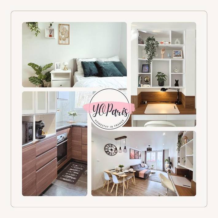 Gîte pour 6 personnes, avec balcon à Bourg-la-Reine - 2